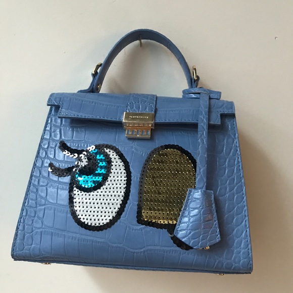 playnomore Handbags - PlayNoMore signature shygirl powder blue